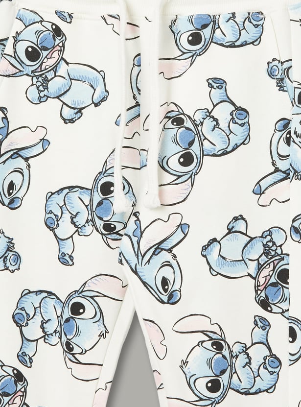 JUNIORS Boys Stitch Print Joggers