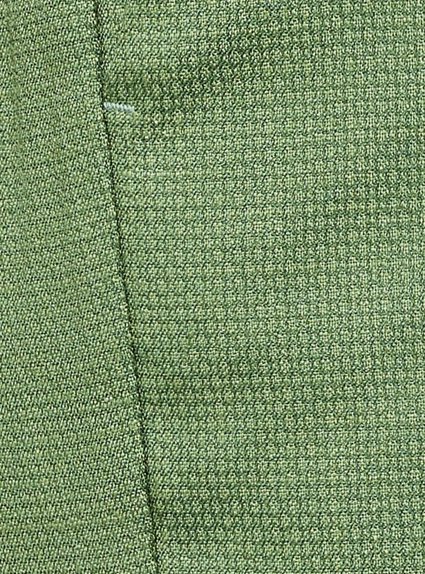 VAN HEUSEN Woven Flat Front Trousers