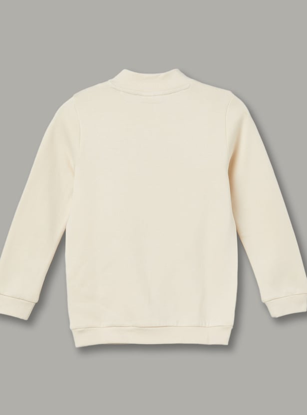 FAME FOREVER Boys Embroidered Sweatshirt