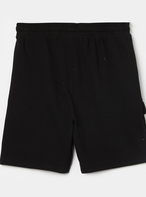 FAME FOREVER Boys Knit Cargo Shorts