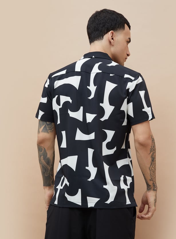 BOSSINI Printed Regular Fit Shirt