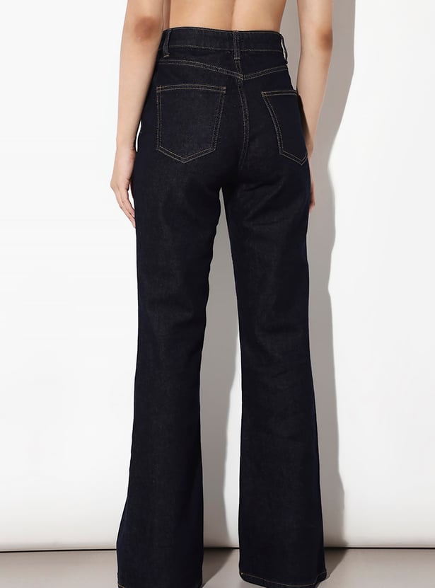 ONLY Washed Flared Jeans