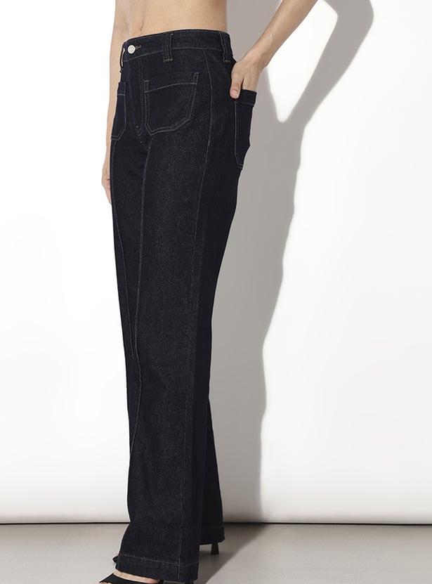 ONLY Darkwashed Flared Fit Jeans