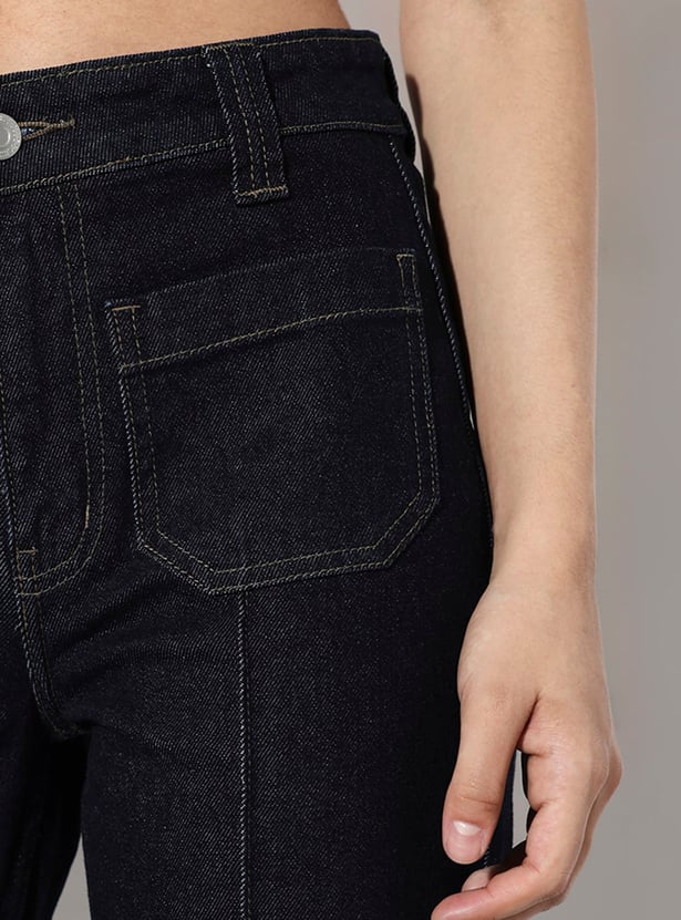 ONLY Darkwashed Flared Fit Jeans