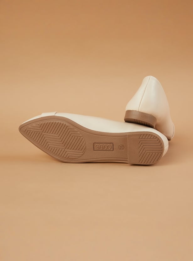 CODE Solid Ballerinas