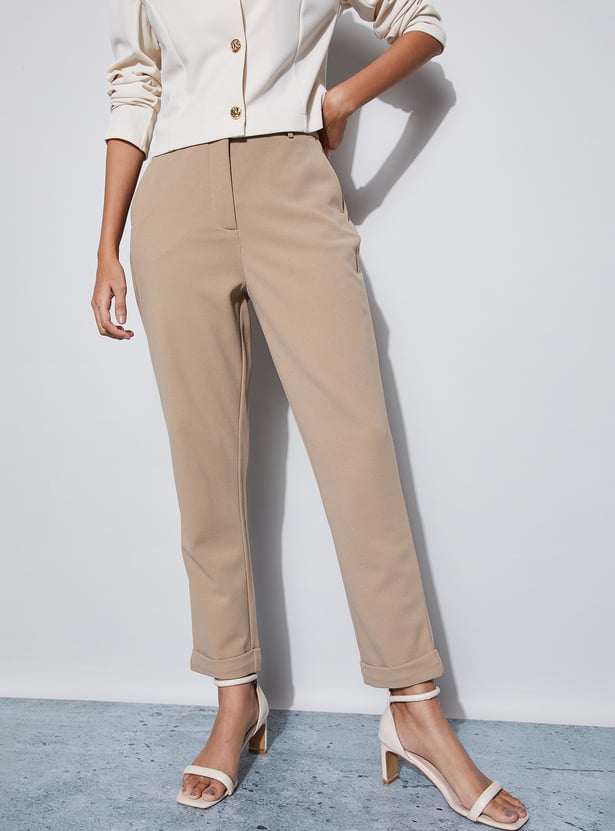 CODE CLASSIC Solid Trousers
