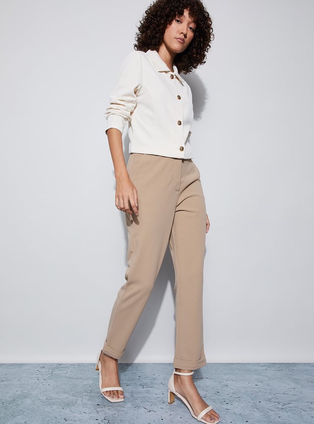 CODE CLASSIC Solid Trousers