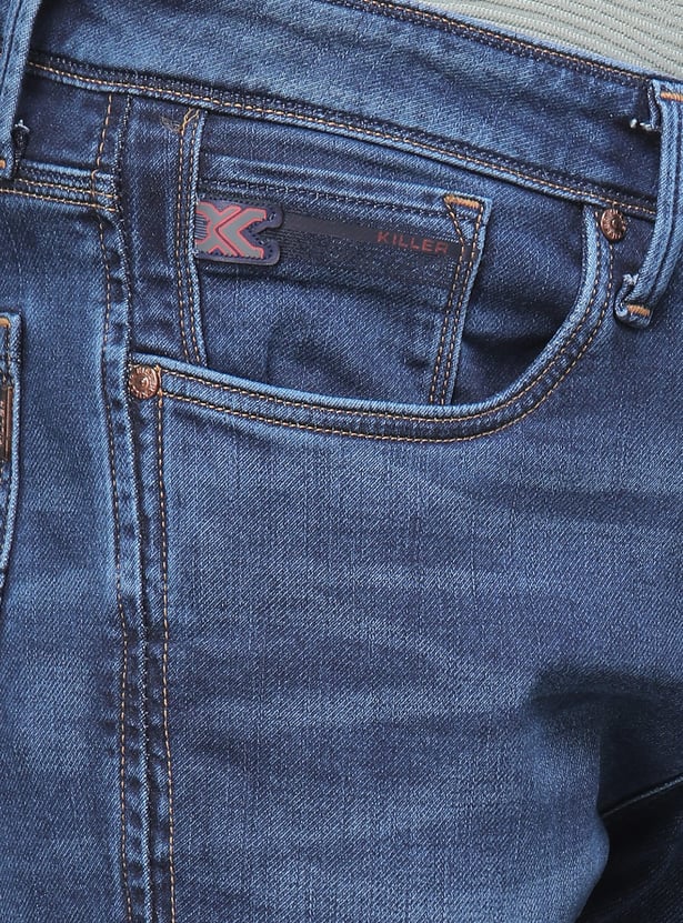 KILLER Washed Ankle Fit Jeans