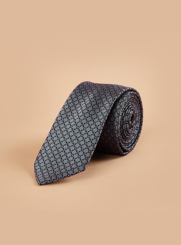 CODE Patterned Formal Tie