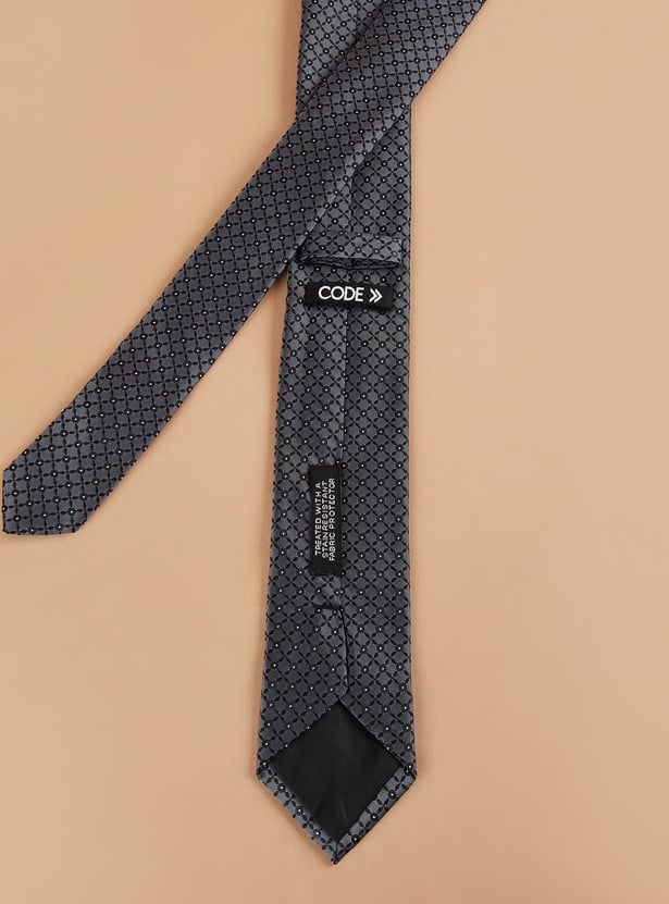 CODE Patterned Formal Tie