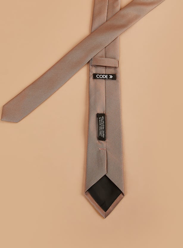 CODE Patterned Formal Tie