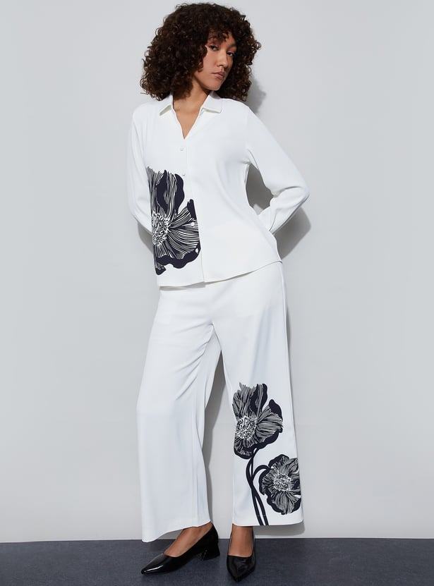 Buy CODE Floral Print Shirt from CODE at just INR 1799.0