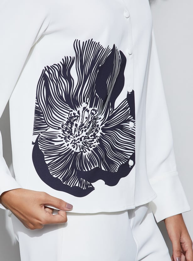 Buy CODE Floral Print Shirt from CODE at just INR 1799.0