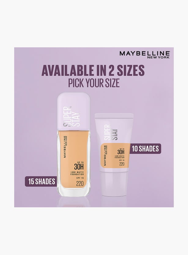 MAYBELLINE NEW YORK Super Stay Lumi Matte Liquid Foundation - 120 - 18ml