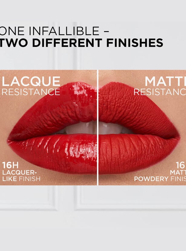 L'OREAL PARIS Infallible Laque Resistance Lacquer-Like Shine - 420 Le Rouge Paris - 4ml