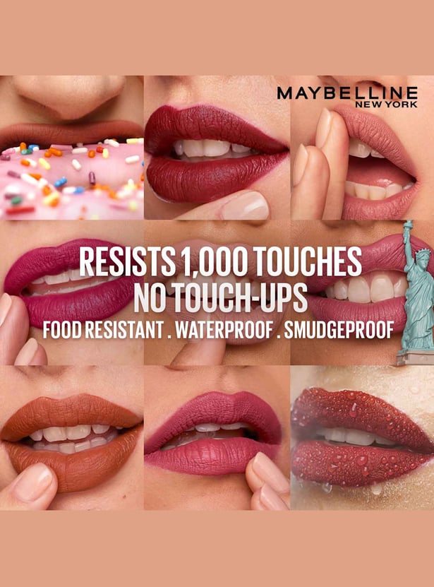 MAYBELLINE NEW YORK Superstay Matte Ink Liquid Lipstick - Entertainer - 5ml
