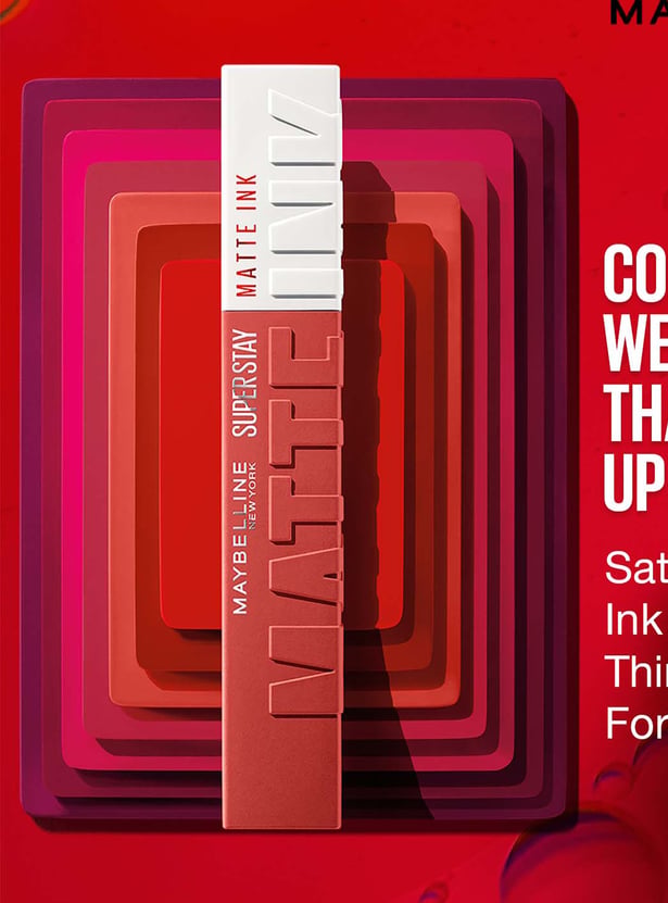 MAYBELLINE NEW YORK Superstay Matte Ink Liquid Lipstick - Entertainer - 5ml