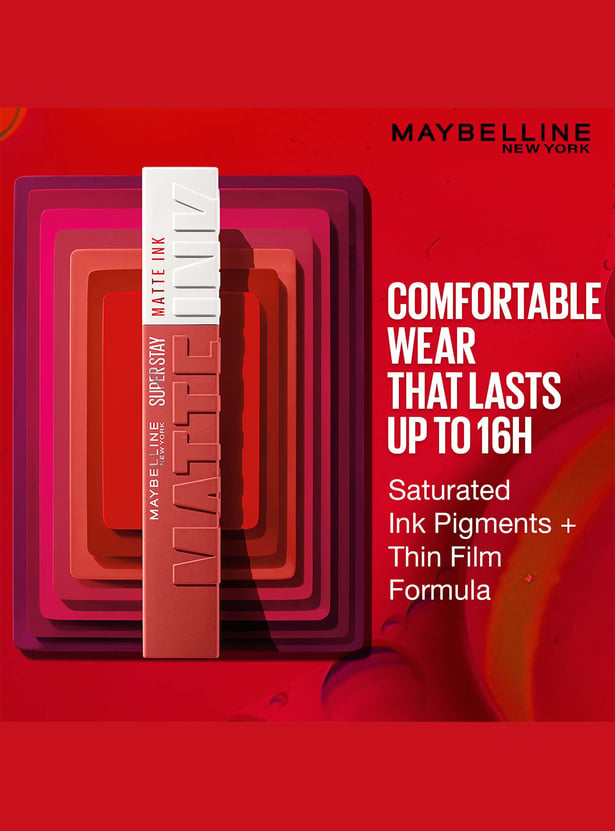 MAYBELLINE NEW YORK Superstay Matte Ink Liquid Lipstick - Renegade - 5ml