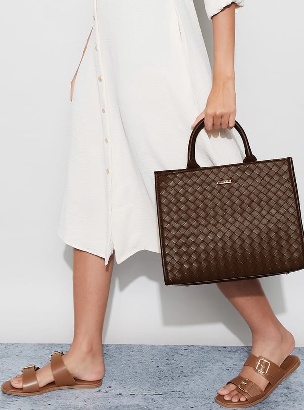 CODE Woven Handheld Bag
