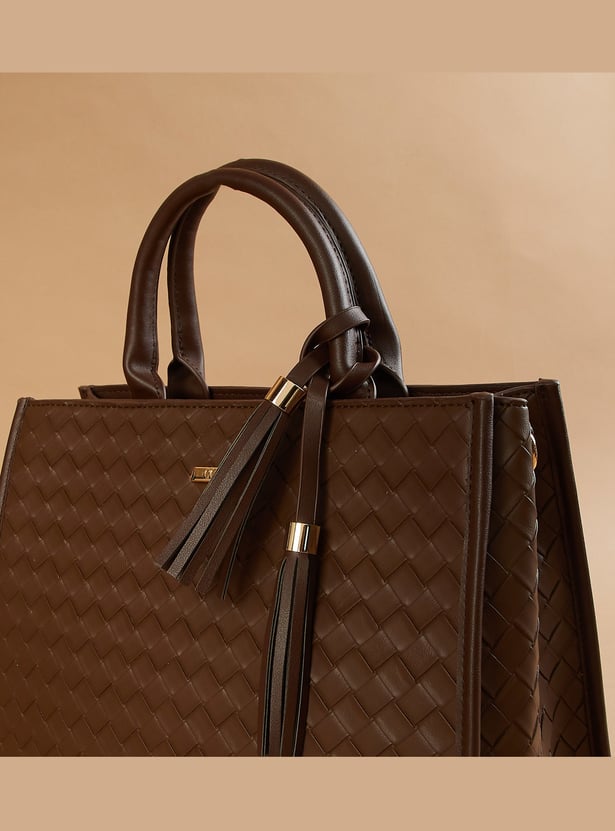 CODE Woven Handheld Bag