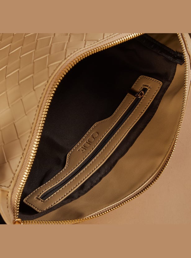 CODE Textured Shoulder Bag