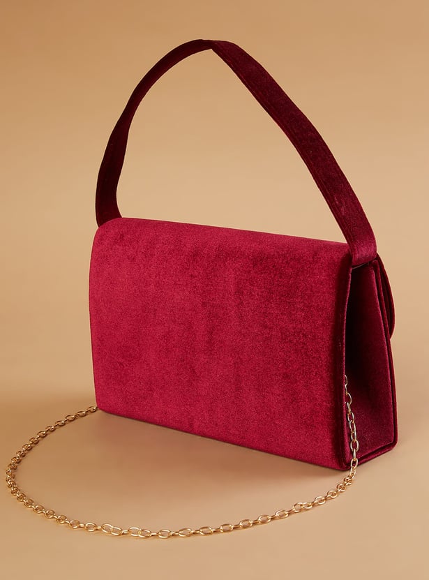 CODE Embellished Envelope Clutch