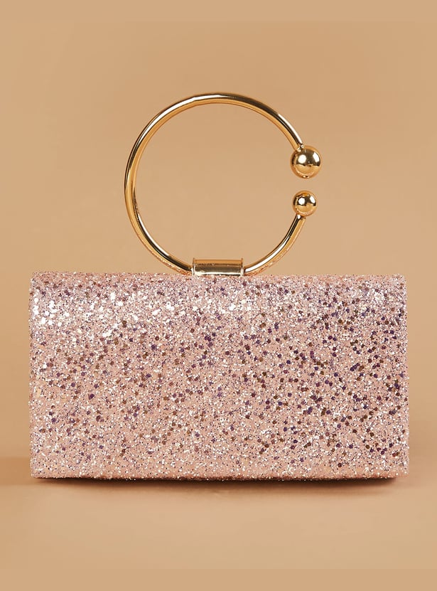 CODE Embellished Envelope Clutch