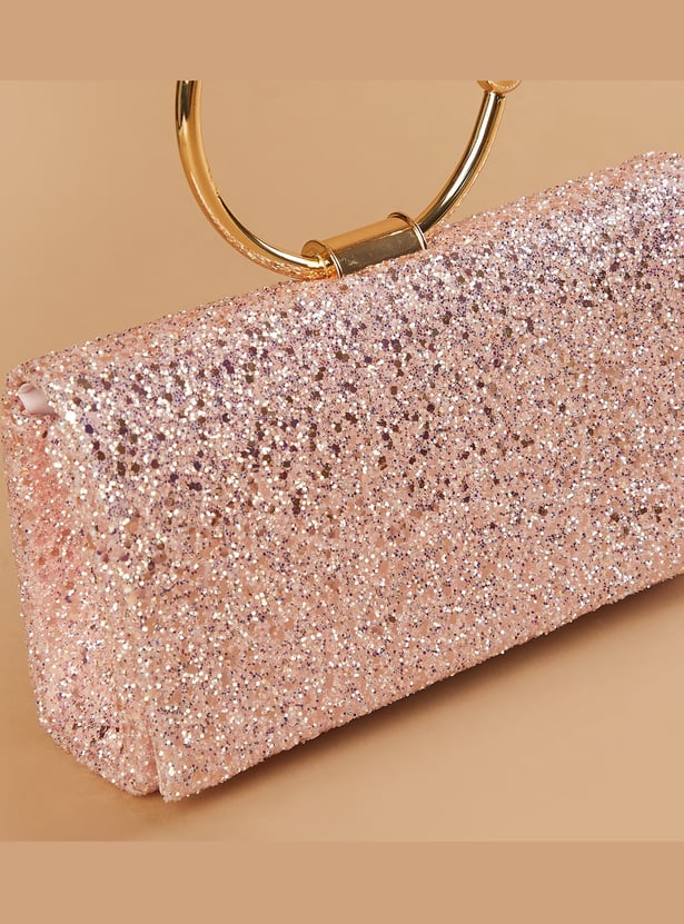 CODE Embellished Envelope Clutch