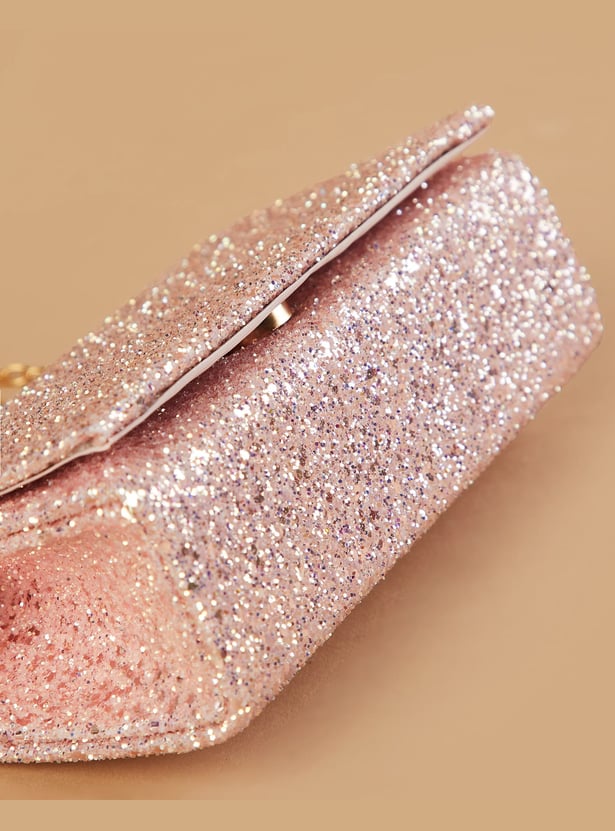 CODE Embellished Envelope Clutch