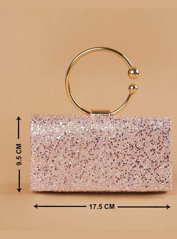 CODE Embellished Envelope Clutch