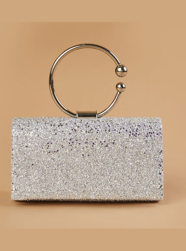 CODE Embellished Envelope Clutch
