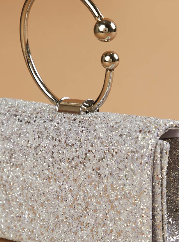 CODE Embellished Envelope Clutch