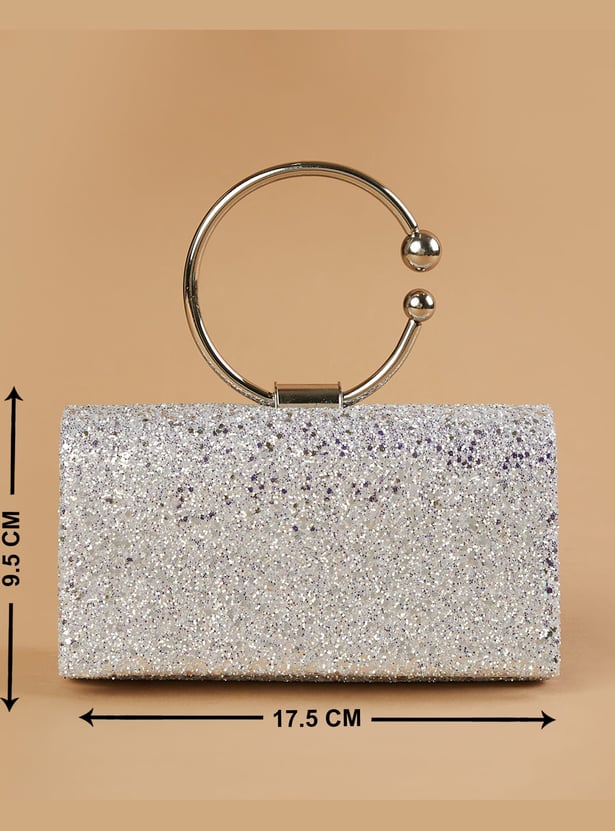 CODE Embellished Envelope Clutch