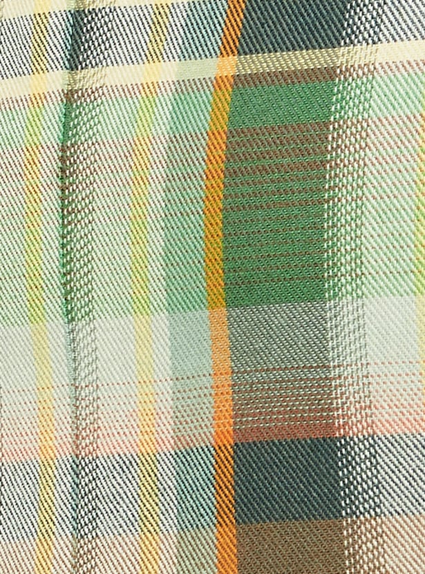ONLY Checked Mini Dress with Belt