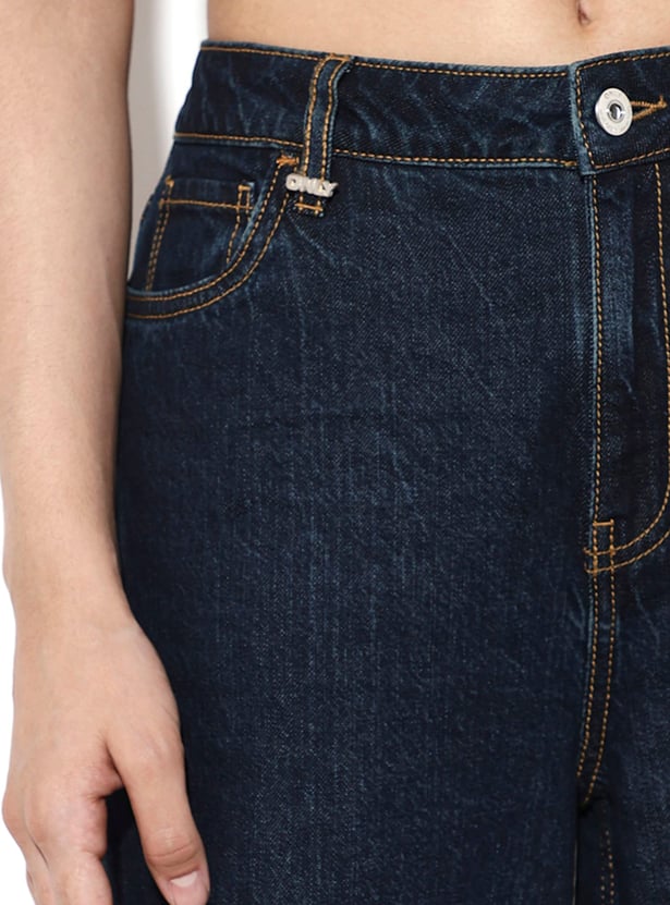ONLY Darkwashed Straight Fit Jeans