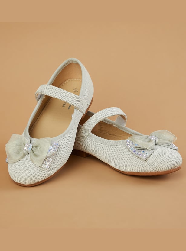 FAME FOREVER Embellished Ballerinas