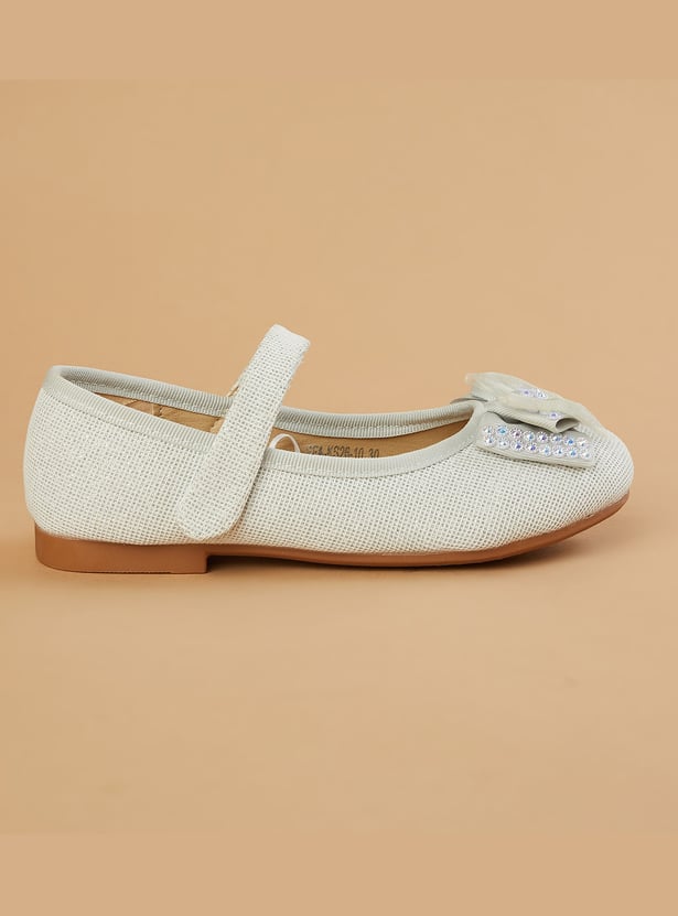 FAME FOREVER Embellished Ballerinas