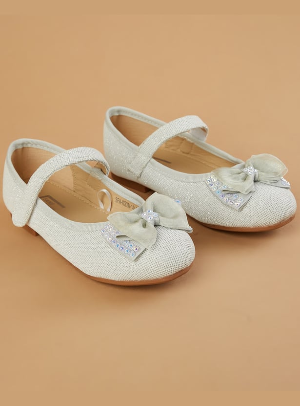 FAME FOREVER Embellished Ballerinas