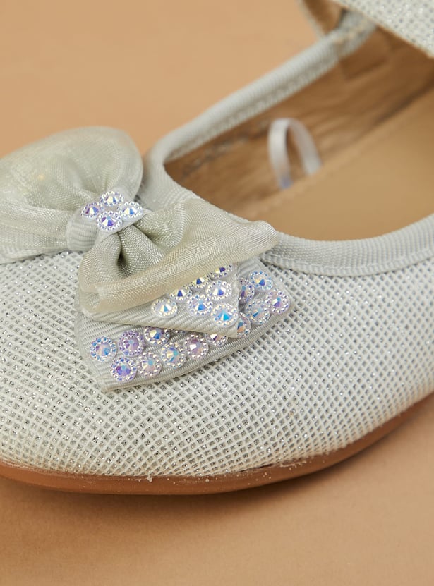 FAME FOREVER Embellished Ballerinas