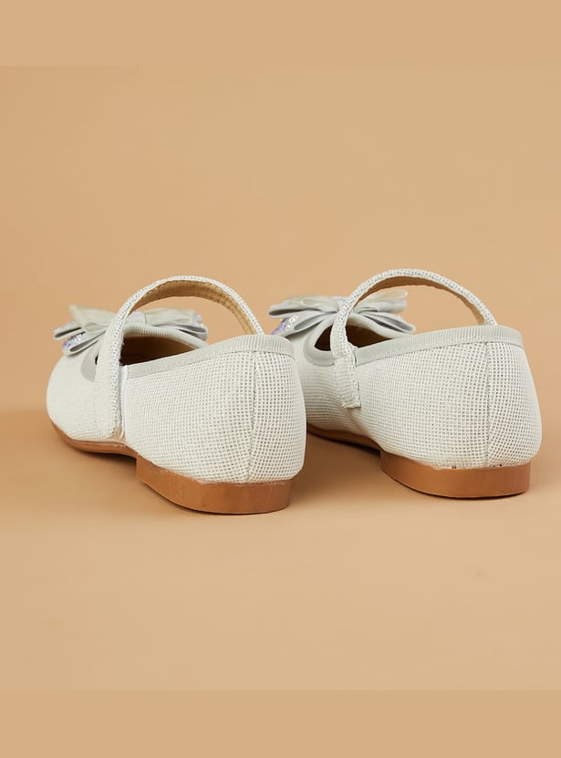 FAME FOREVER Embellished Ballerinas