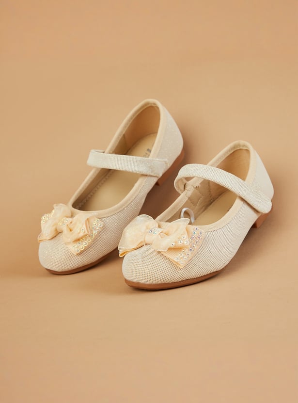 FAME FOREVER Embellished Ballerinas
