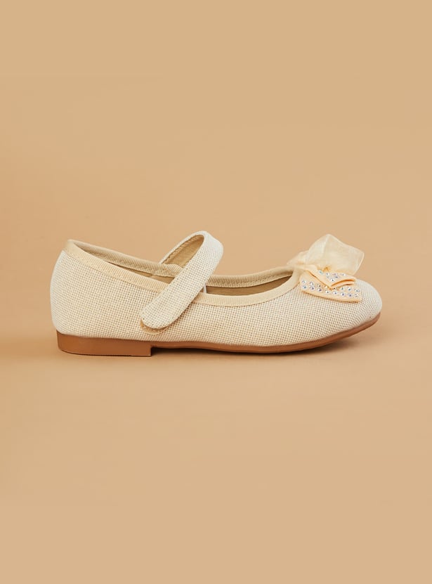 FAME FOREVER Embellished Ballerinas