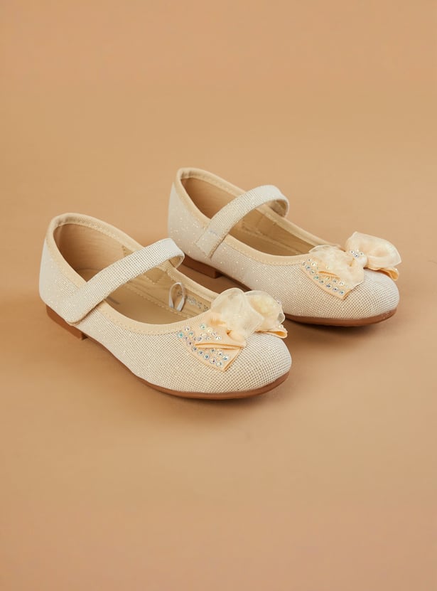 FAME FOREVER Embellished Ballerinas