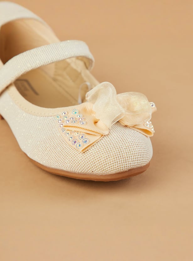 FAME FOREVER Embellished Ballerinas