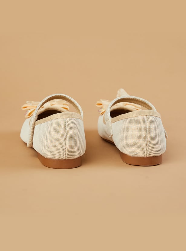 FAME FOREVER Embellished Ballerinas