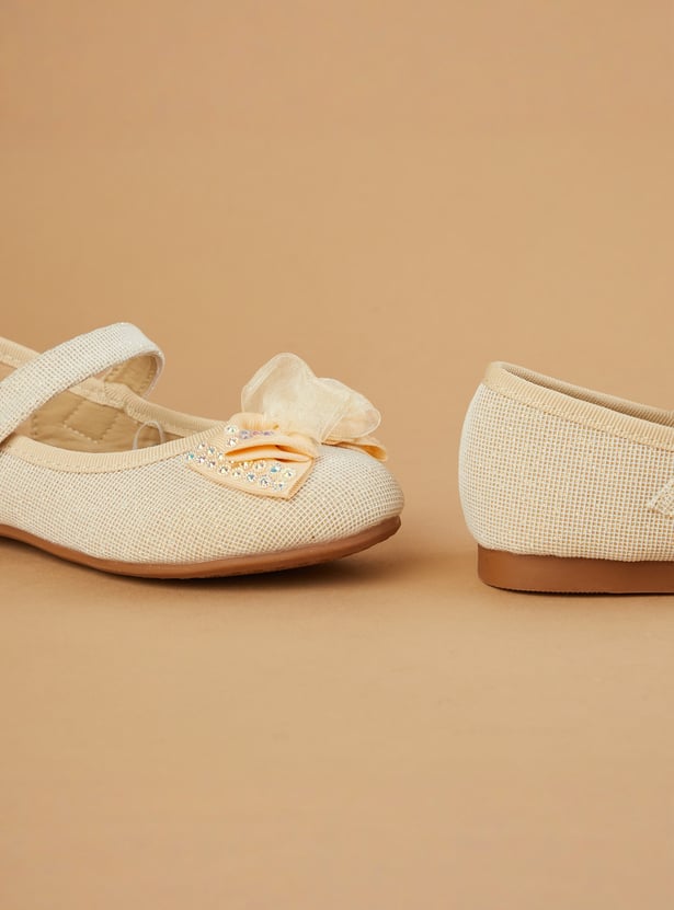 FAME FOREVER Embellished Ballerinas