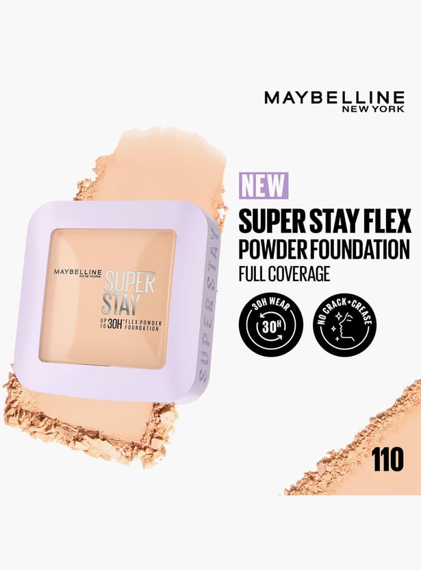 MAYBELLINE NEW YORK Super Stay Flex Powder Foundation - 110 - 9g