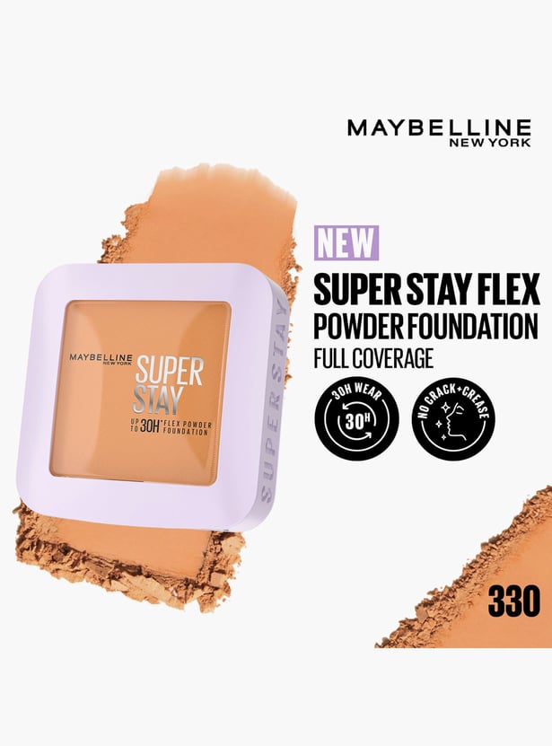 MAYBELLINE NEW YORK Super Stay Flex Powder Foundation - 330 - 9g