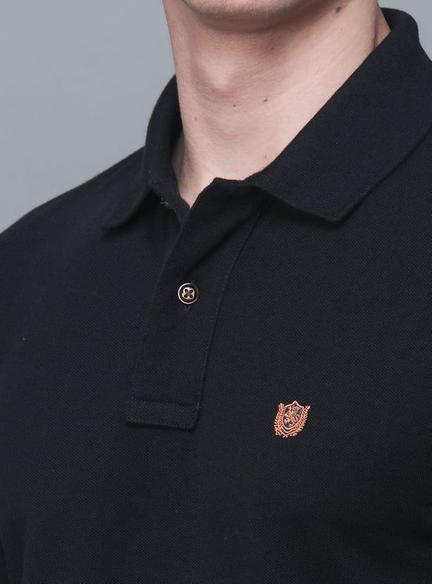 FAHRENHEIT Solid Polo T-shirt