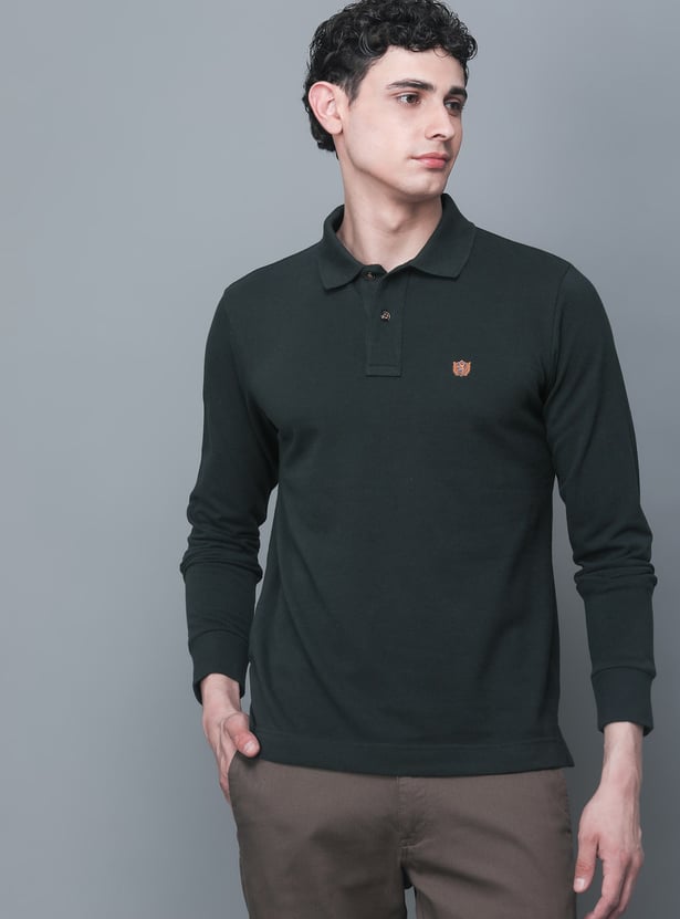 FAHRENHEIT Solid Polo T-shirt